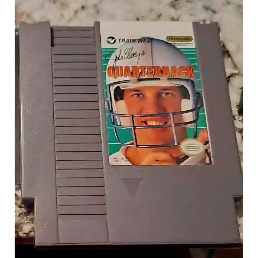 John Elway's Quarterback (Nintendo Entertainment System, 1989)MANUAL, FAST SHIP